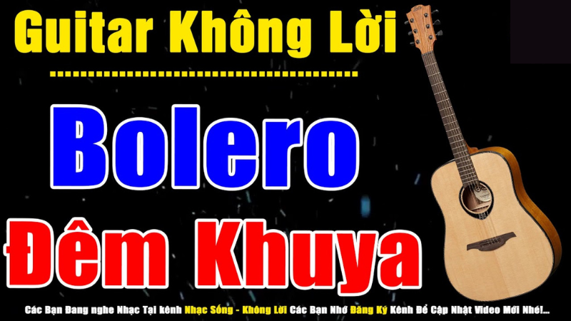 bolero guitar không lời