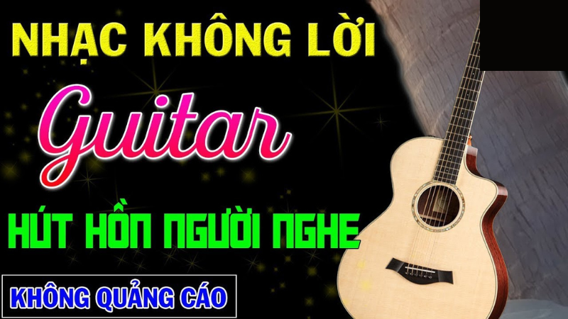 hòa tấu guitar không lời