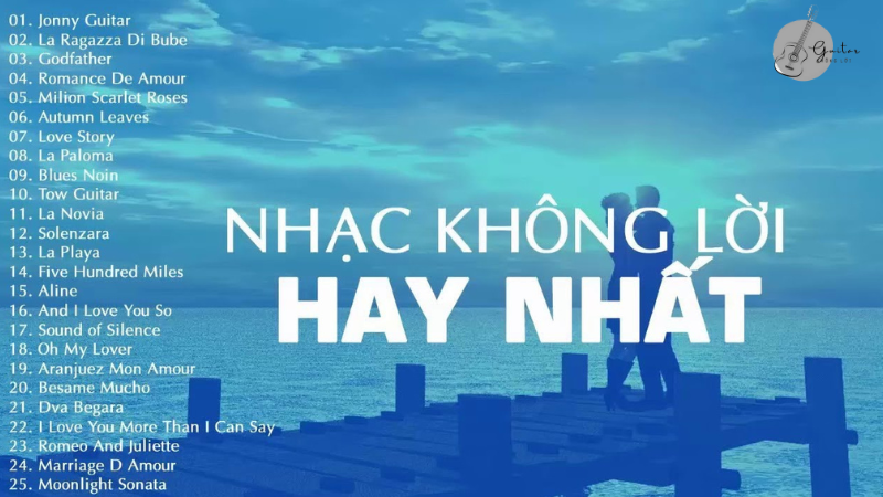 nhạc guitar không lời hay nhất