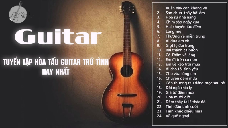 nhạc guitar không lời hay nhất